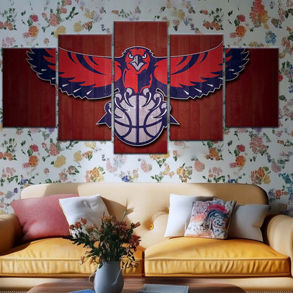 Basketball Wall Art - BK5065 - Atlanta Hawks Sports - Basketball Poster - Basketball Canvas