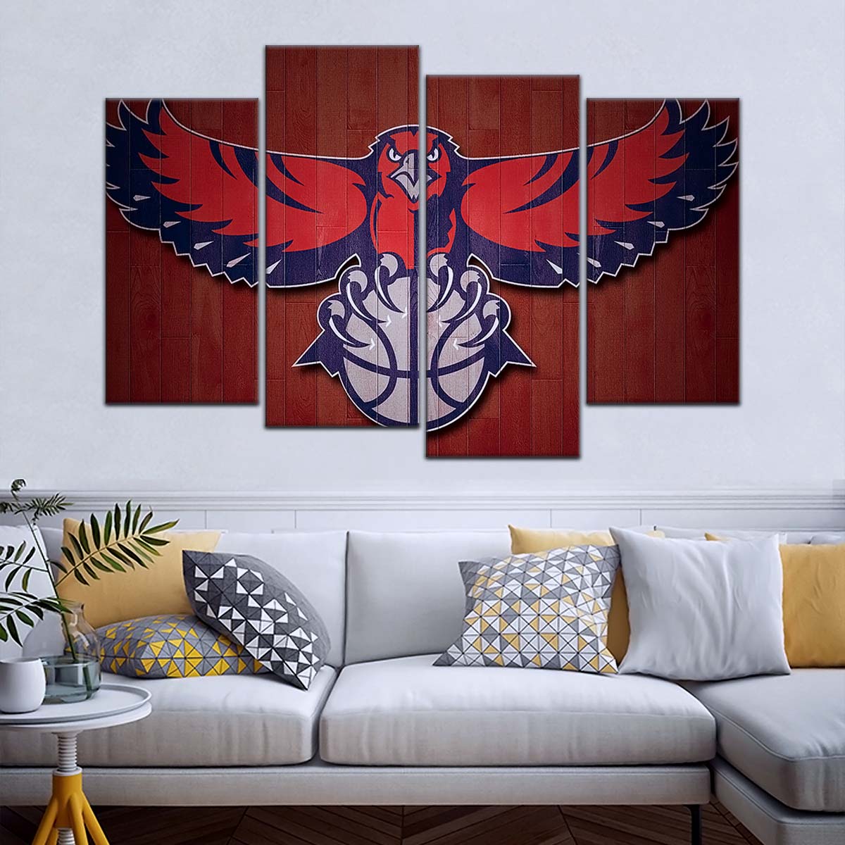 Basketball Wall Art - BK5065 - Atlanta Hawks Sports - Basketball Poster - Basketball Canvas