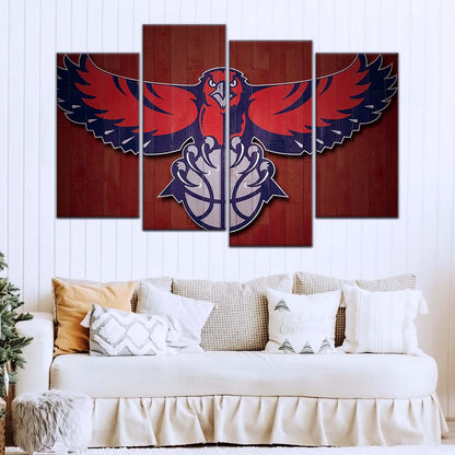 Basketball Wall Art - BK5065 - Atlanta Hawks Sports - Basketball Poster - Basketball Canvas