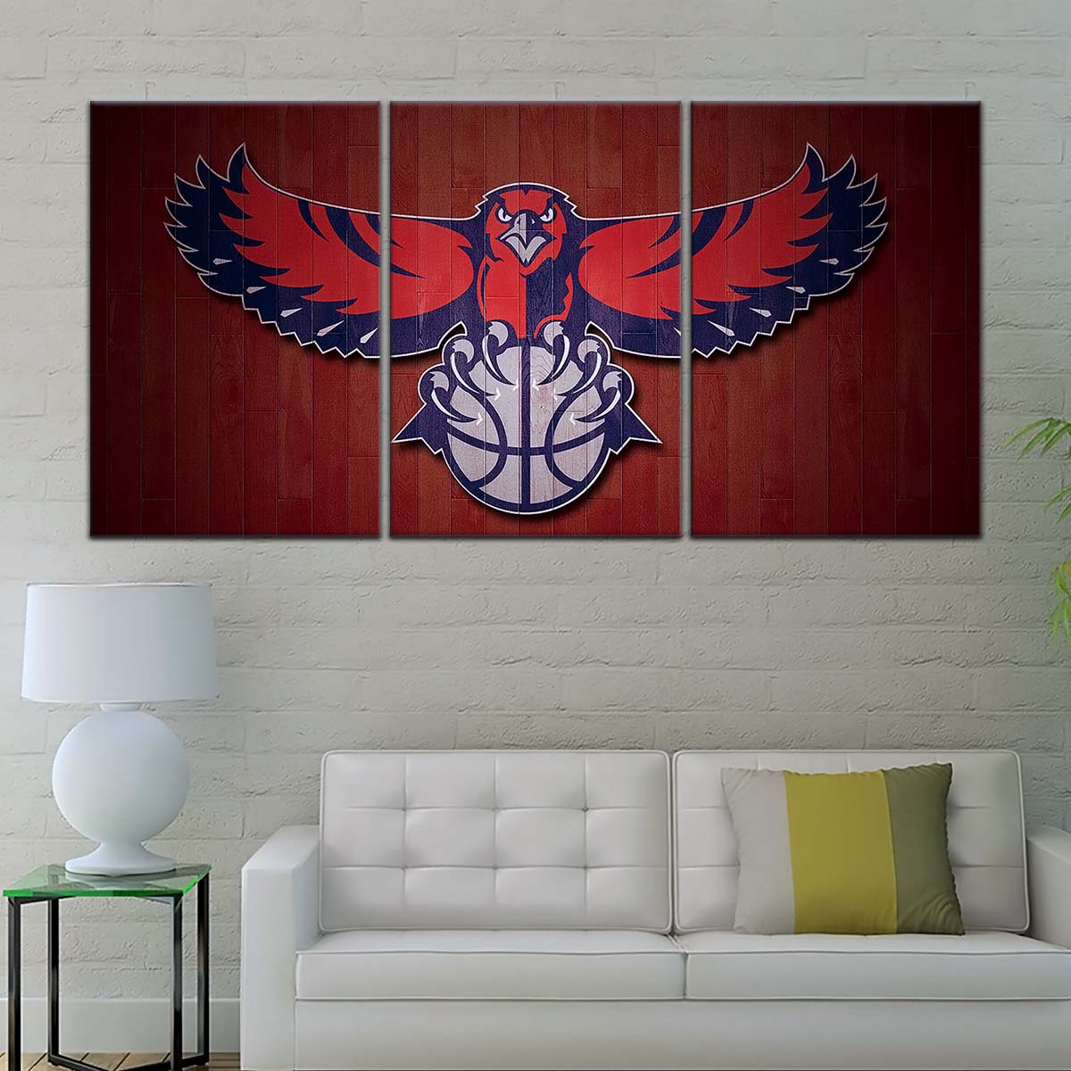 Basketball Wall Art - BK5065 - Atlanta Hawks Sports - Basketball Poster - Basketball Canvas
