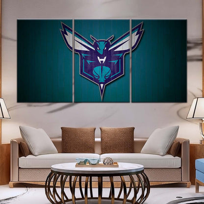 Basketball Wall Art - BK5066 - Charlotte Hornets Sports - Basketball Poster - Basketball Canvas