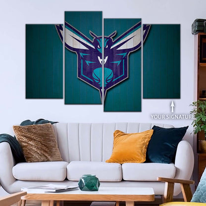 Basketball Wall Art - BK5066 - Charlotte Hornets Sports - Basketball Poster - Basketball Canvas