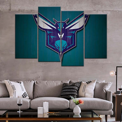Basketball Wall Art - BK5066 - Charlotte Hornets Sports - Basketball Poster - Basketball Canvas
