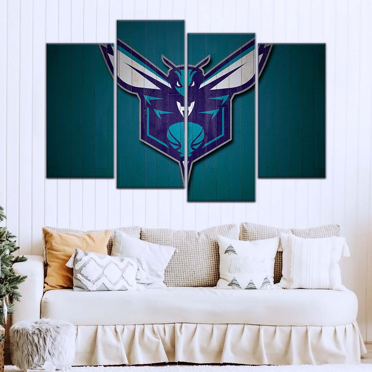Basketball Wall Art - BK5066 - Charlotte Hornets Sports - Basketball Poster - Basketball Canvas