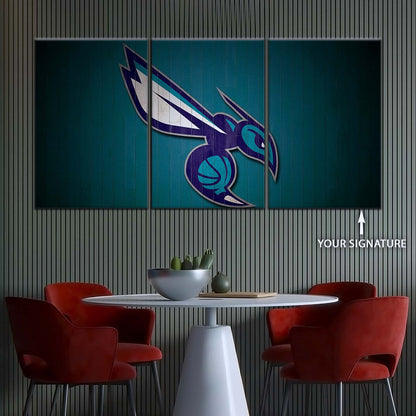 Basketball Wall Art - BK5067 - Charlotte Hornets Sports - Basketball Poster - Basketball Canvas