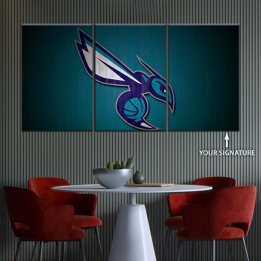 Basketball Wall Art - BK5067 - Charlotte Hornets Sports - Basketball Poster - Basketball Canvas