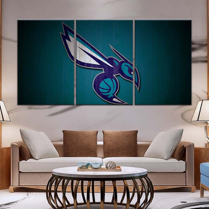 Basketball Wall Art - BK5067 - Charlotte Hornets Sports - Basketball Poster - Basketball Canvas