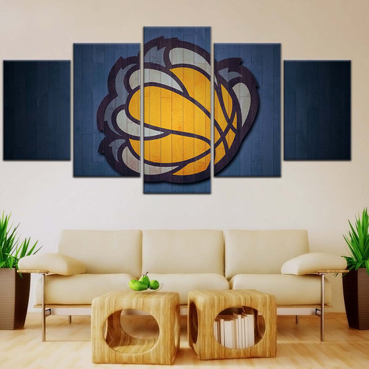Basketball Wall Art - BK5069 - Memphis Grizzlies Sports - Basketball Poster - Basketball Canvas