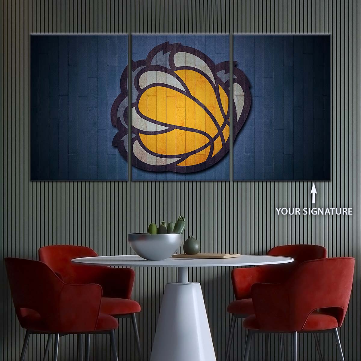 Basketball Wall Art - BK5069 - Memphis Grizzlies Sports - Basketball Poster - Basketball Canvas