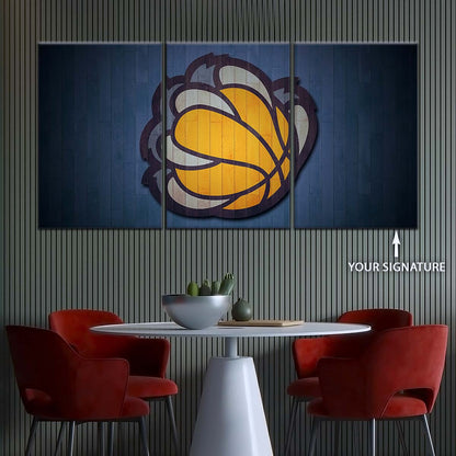 Basketball Wall Art - BK5069 - Memphis Grizzlies Sports - Basketball Poster - Basketball Canvas