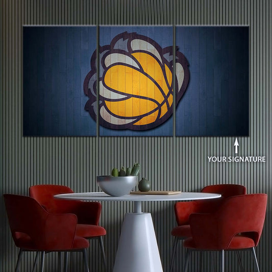 Basketball Wall Art - BK5069 - Memphis Grizzlies Sports - Basketball Poster - Basketball Canvas