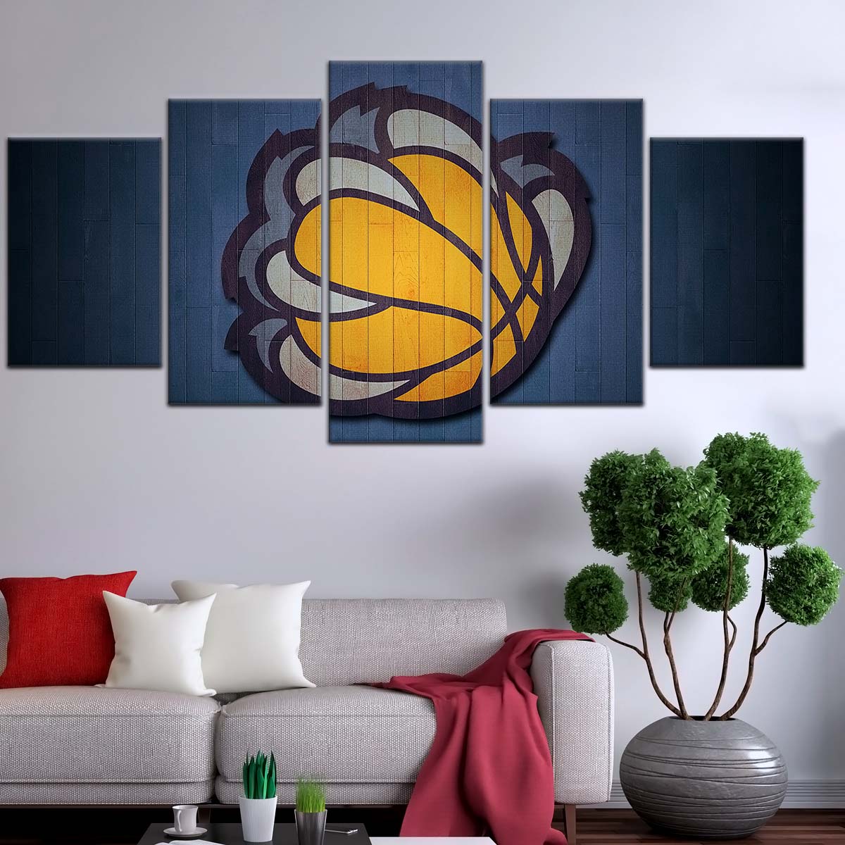Basketball Wall Art - BK5069 - Memphis Grizzlies Sports - Basketball Poster - Basketball Canvas