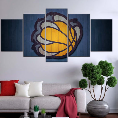 Basketball Wall Art - BK5069 - Memphis Grizzlies Sports - Basketball Poster - Basketball Canvas
