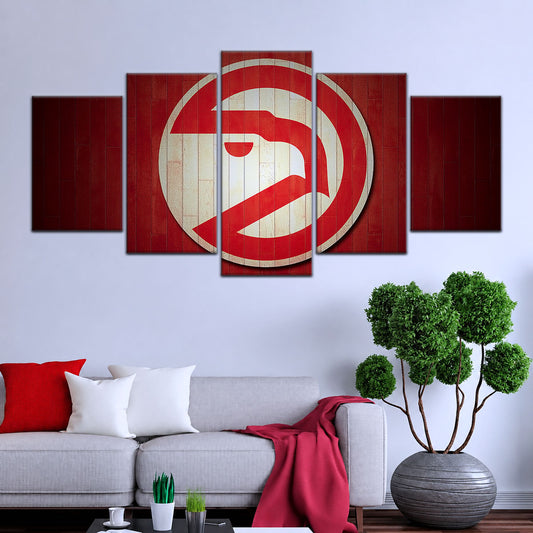 Basketball Wall Art - BK5042 - Atlanta Hawks Sports - Basketball Poster - Basketball Canvas