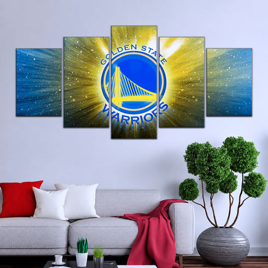 Basketball Wall Art - BK5046 - Golden State Warriors - Basketball Poster - Basketball Canvas