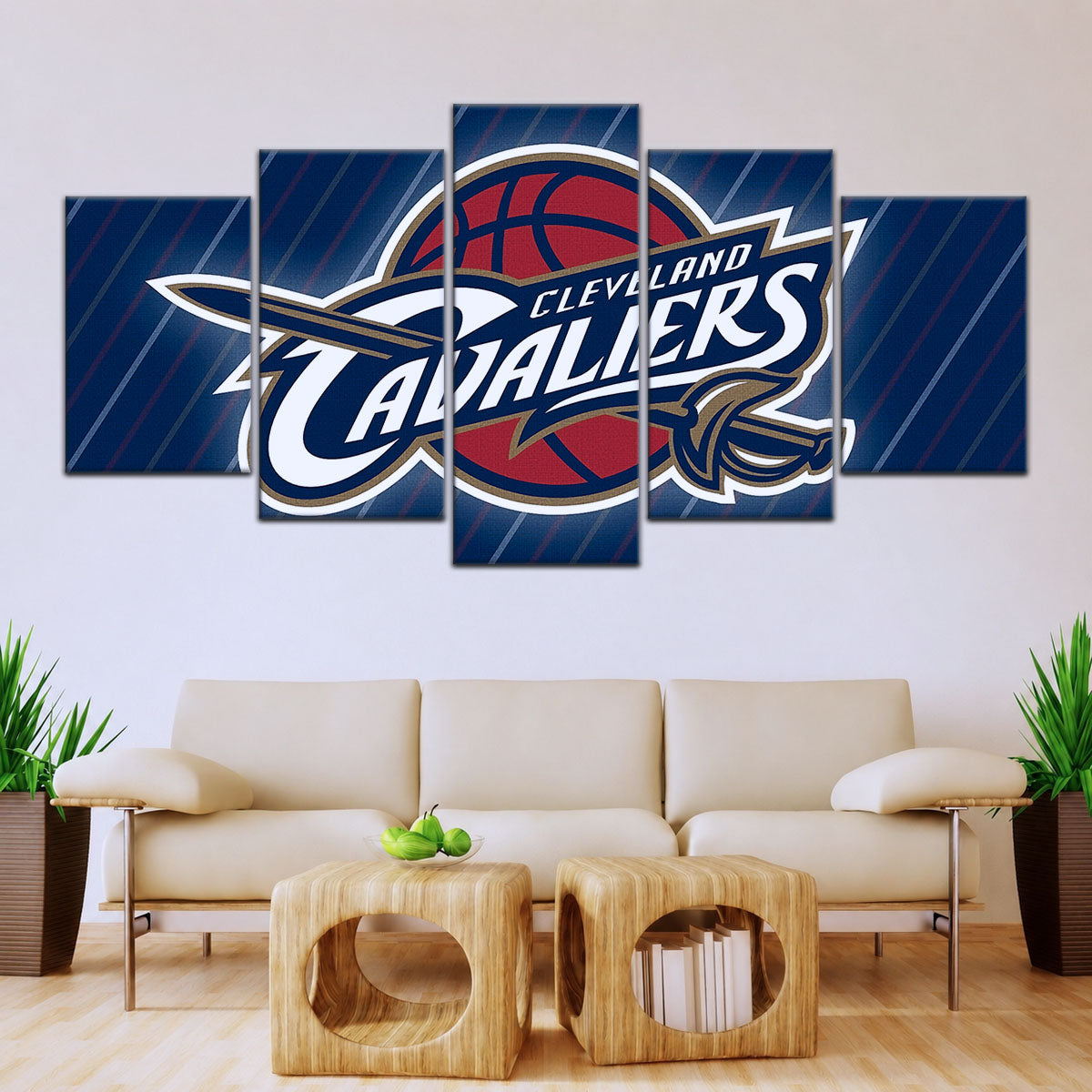 Basketball Canvas Wall Art - BK5050 - Cleveland Cavaliers