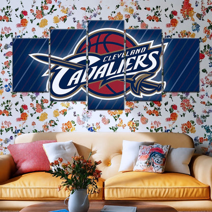 Basketball Canvas Wall Art - BK5050 - Cleveland Cavaliers