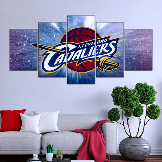 Basketball Wall Art - BK5051 - Cleveland Cavaliers - Basketball Poster - Basketball Canvas