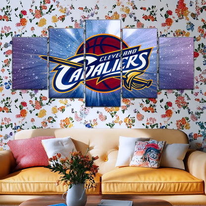 Basketball Canvas Wall Art - BK5051 - Cleveland Cavaliers