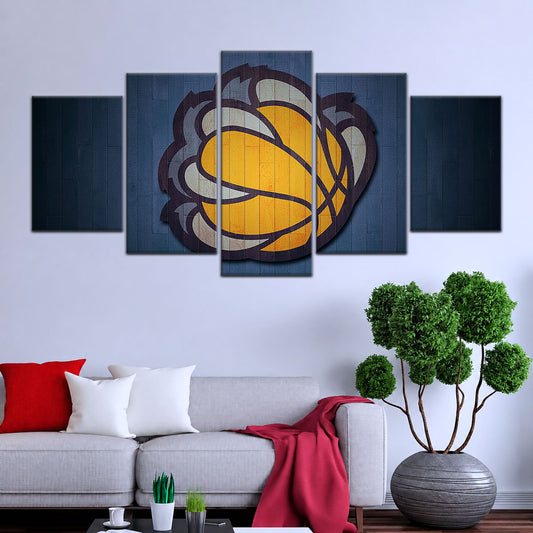 Basketball Wall Art - BK5069 - Memphis Grizzlies Sports - Basketball Poster - Basketball Canvas