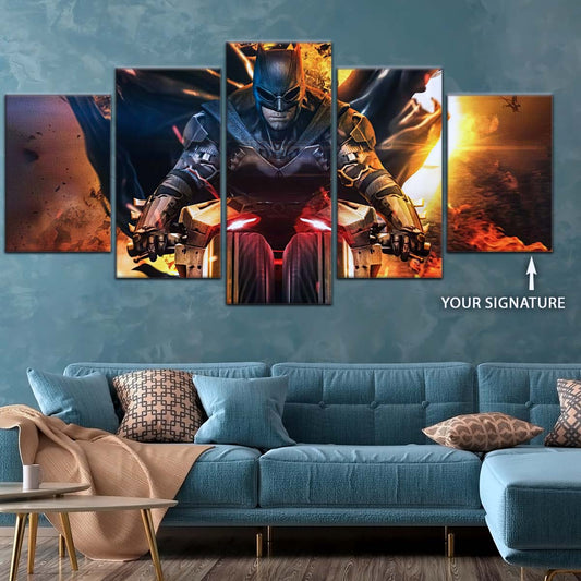 DC Wall Art - DCEU5016 - The Batman - DC Comics Movie Masterpiece - DC Extended Universe Poster - DC Extended Universe Canvas