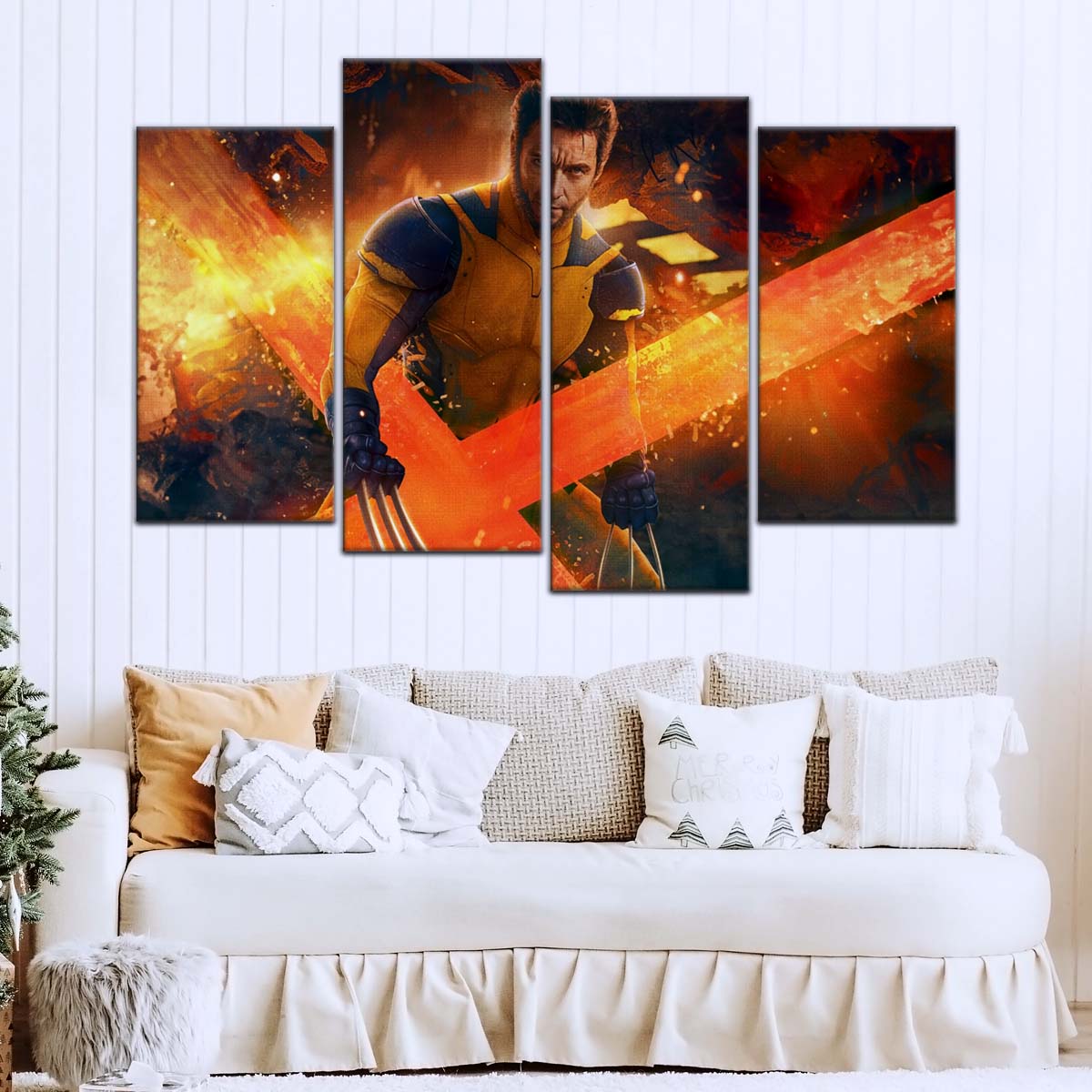 DC Wall Art - DCEU5025 - Deadpool & Wolverine Action - DC Extended Universe Poster - DC Extended Universe Canvas
