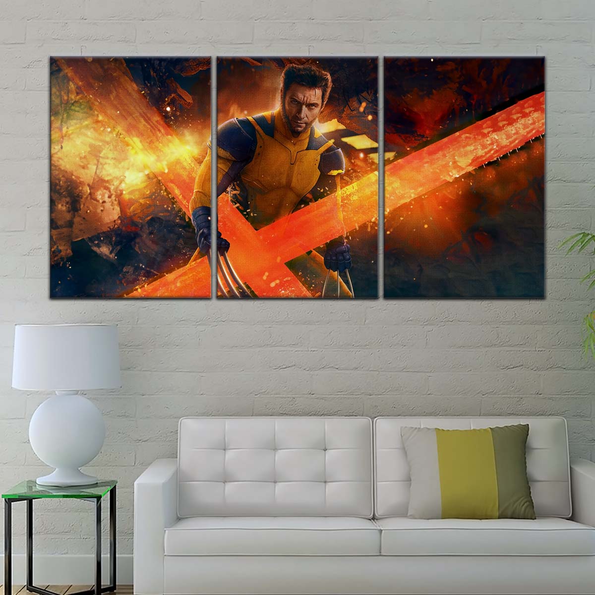DC Wall Art - DCEU5025 - Deadpool & Wolverine Action - DC Extended Universe Poster - DC Extended Universe Canvas