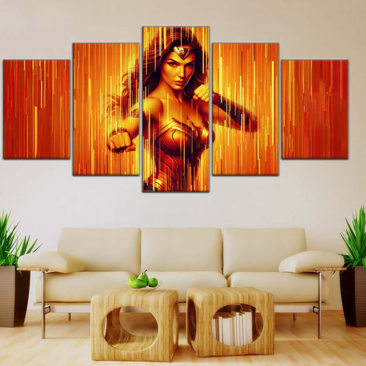 DC Wall Art - DCEU5026 - Wonder Woman - DC Comics Heroine - DC Extended Universe Poster - DC Extended Universe Canvas