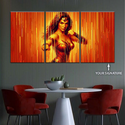 DC Wall Art - DCEU5026 - Wonder Woman - DC Comics Heroine - DC Extended Universe Poster - DC Extended Universe Canvas