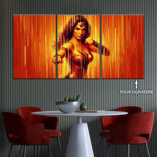 DC Wall Art - DCEU5026 - Wonder Woman - DC Comics Heroine - DC Extended Universe Poster - DC Extended Universe Canvas