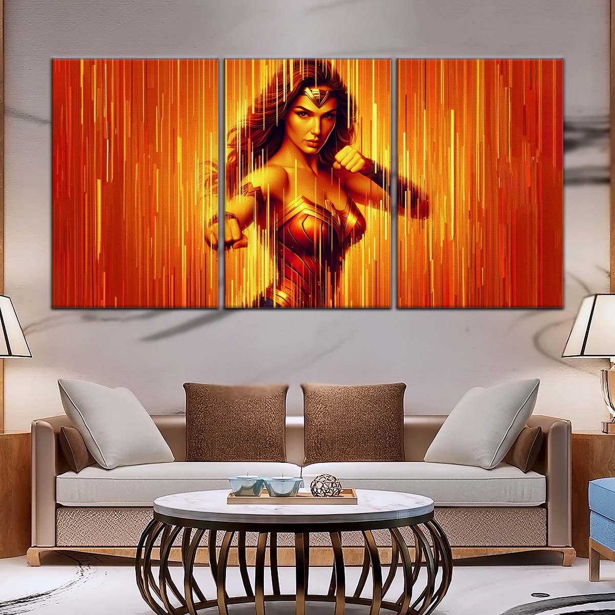 DC Wall Art - DCEU5026 - Wonder Woman - DC Comics Heroine - DC Extended Universe Poster - DC Extended Universe Canvas