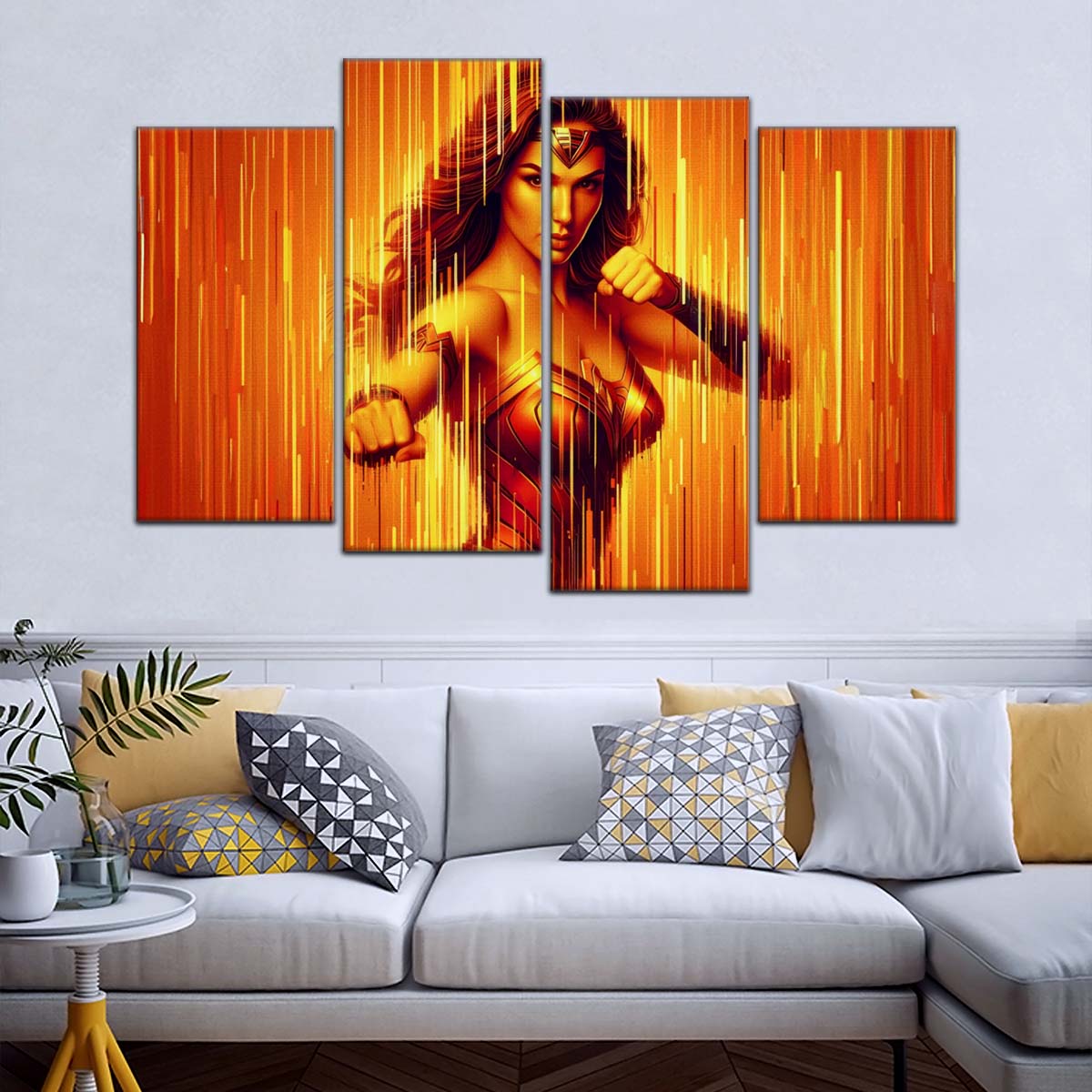 DC Wall Art - DCEU5026 - Wonder Woman - DC Comics Heroine - DC Extended Universe Poster - DC Extended Universe Canvas