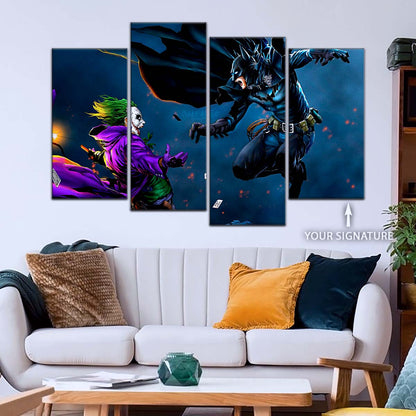 DC Wall Art - DCEU5028 - DC Comics - Joker vs Batman - DC Extended Universe Poster - DC Extended Universe Canvas