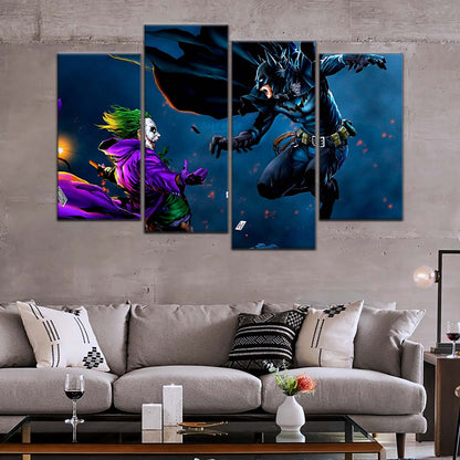 DC Wall Art - DCEU5028 - DC Comics - Joker vs Batman - DC Extended Universe Poster - DC Extended Universe Canvas