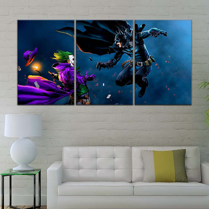 DC Wall Art - DCEU5028 - DC Comics - Joker vs Batman - DC Extended Universe Poster - DC Extended Universe Canvas
