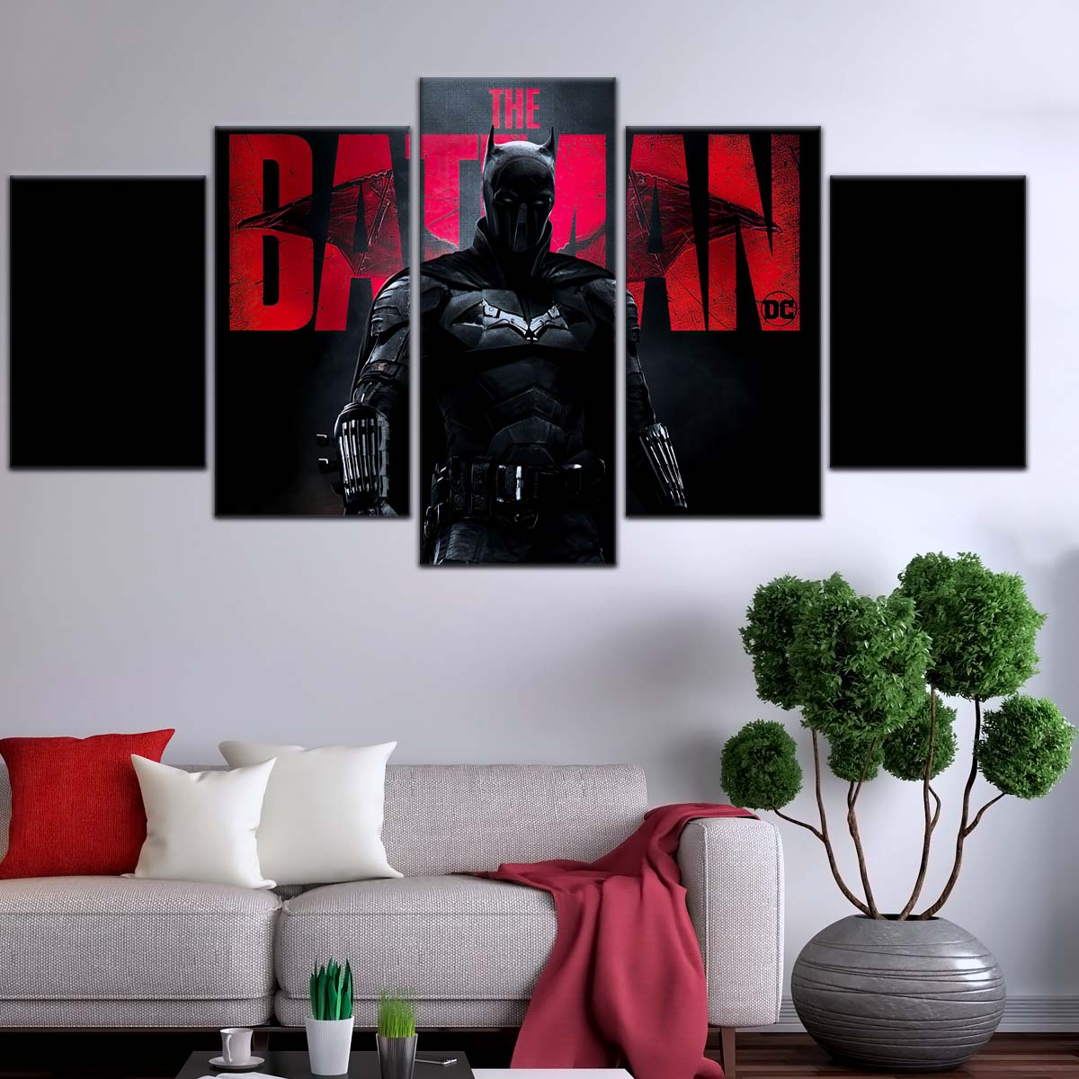 DC Wall Art - DCEU5029 - Batman - Bruce Wayne - The Batman - DC Extended Universe Poster - DC Extended Universe Canvas
