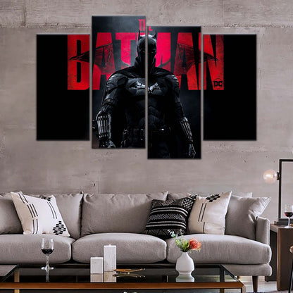 DC Wall Art - DCEU5029 - Batman - Bruce Wayne - The Batman - DC Extended Universe Poster - DC Extended Universe Canvas