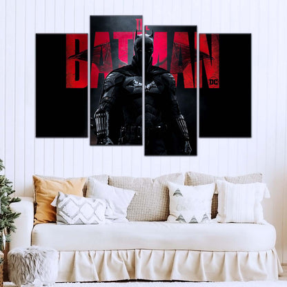 DC Wall Art - DCEU5029 - Batman - Bruce Wayne - The Batman - DC Extended Universe Poster - DC Extended Universe Canvas