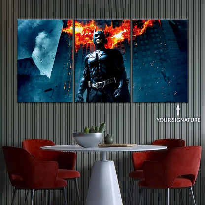 DC Wall Art - DCEU5030 - Batman - Bruce Wayne - The Dark Knight - DC Extended Universe Poster - DC Extended Universe Canvas