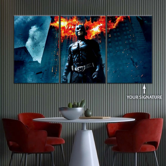 DC Wall Art - DCEU5030 - Batman - Bruce Wayne - The Dark Knight - DC Extended Universe Poster - DC Extended Universe Canvas
