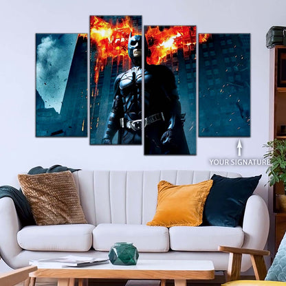 DC Wall Art - DCEU5030 - Batman - Bruce Wayne - The Dark Knight - DC Extended Universe Poster - DC Extended Universe Canvas