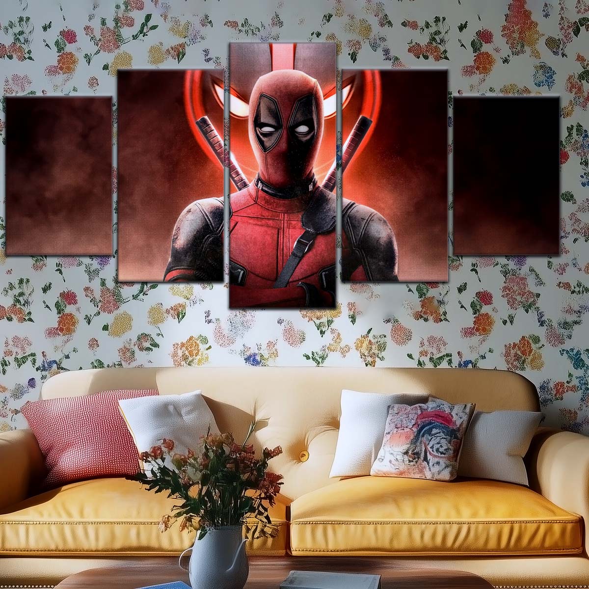 DC Wall Art - DCEU5031 - Deadpool Comic Hero - DC Extended Universe Poster - DC Extended Universe Canvas