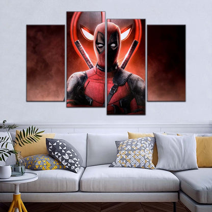 DC Wall Art - DCEU5031 - Deadpool Comic Hero - DC Extended Universe Poster - DC Extended Universe Canvas