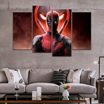 DC Wall Art - DCEU5031 - Deadpool Comic Hero - DC Extended Universe Poster - DC Extended Universe Canvas