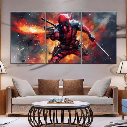 DC Wall Art - DCEU5032 - Deadpool - DC Extended Universe Poster - DC Extended Universe Canvas
