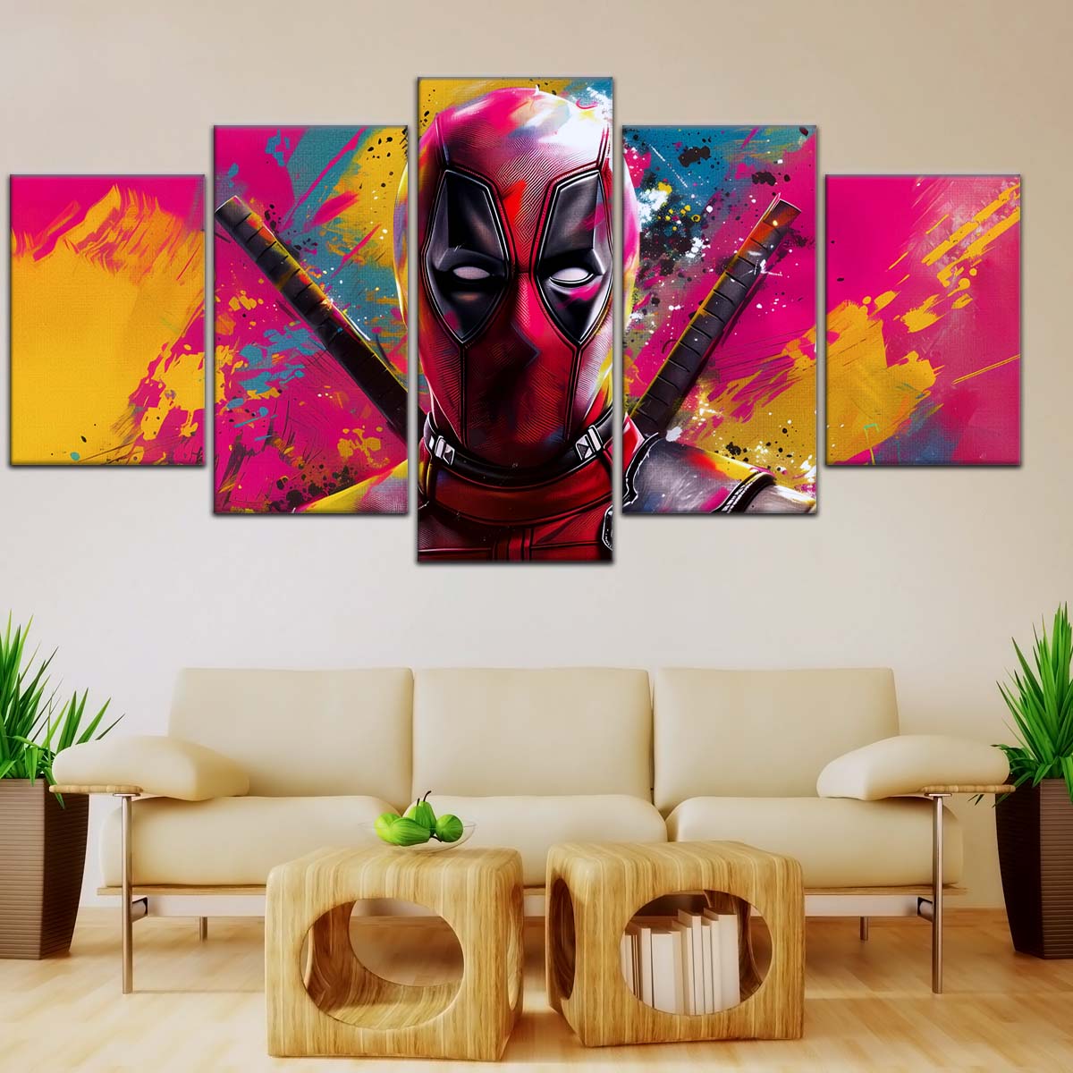 DC Wall Art - DCEU5033 - Deadpool - DC Extended Universe Poster - DC Extended Universe Canvas