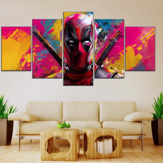 DC Wall Art - DCEU5033 - Deadpool - DC Extended Universe Poster - DC Extended Universe Canvas