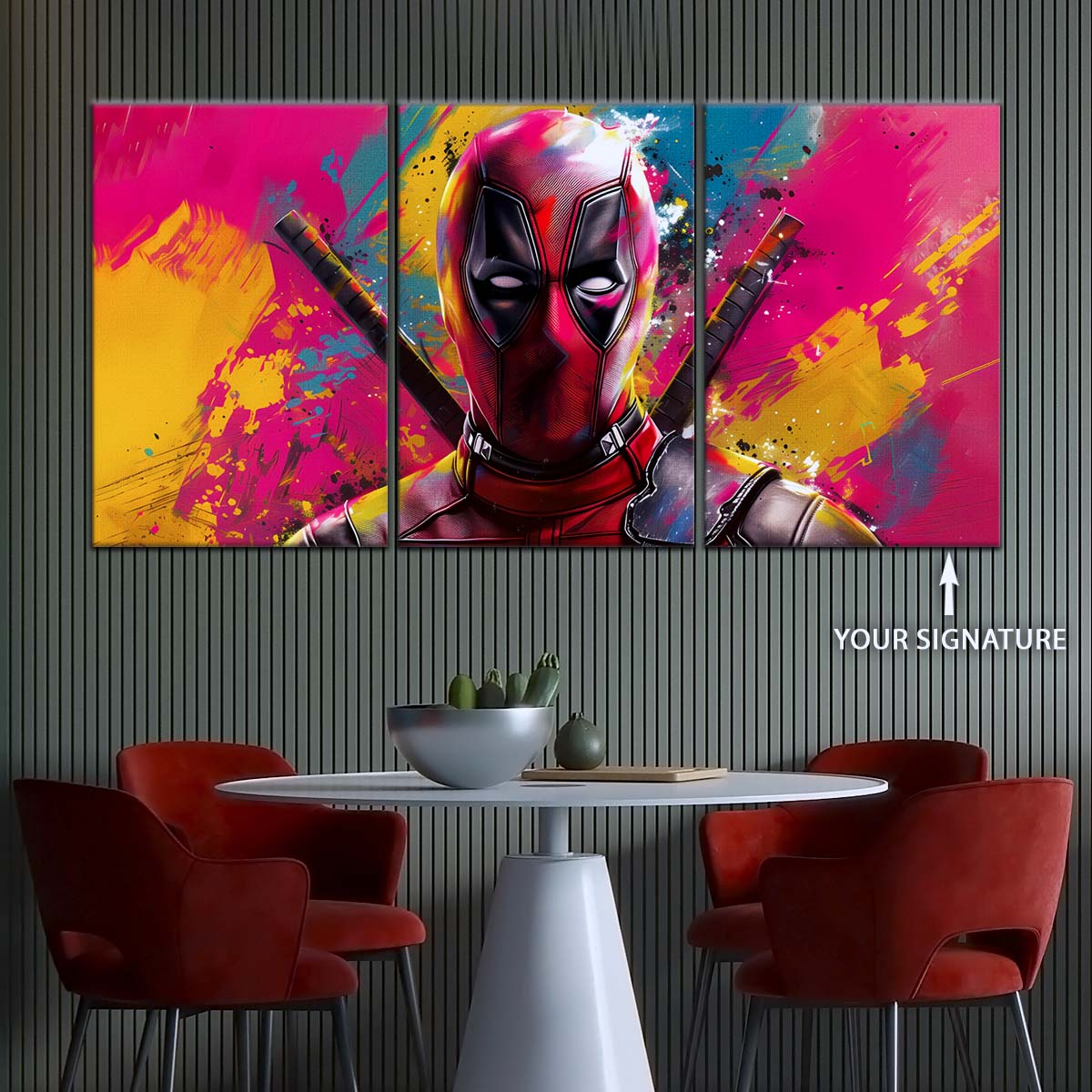 DC Wall Art - DCEU5033 - Deadpool - DC Extended Universe Poster - DC Extended Universe Canvas