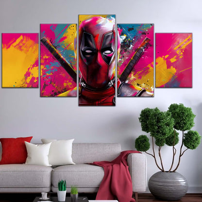 DC Wall Art - DCEU5033 - Deadpool - DC Extended Universe Poster - DC Extended Universe Canvas