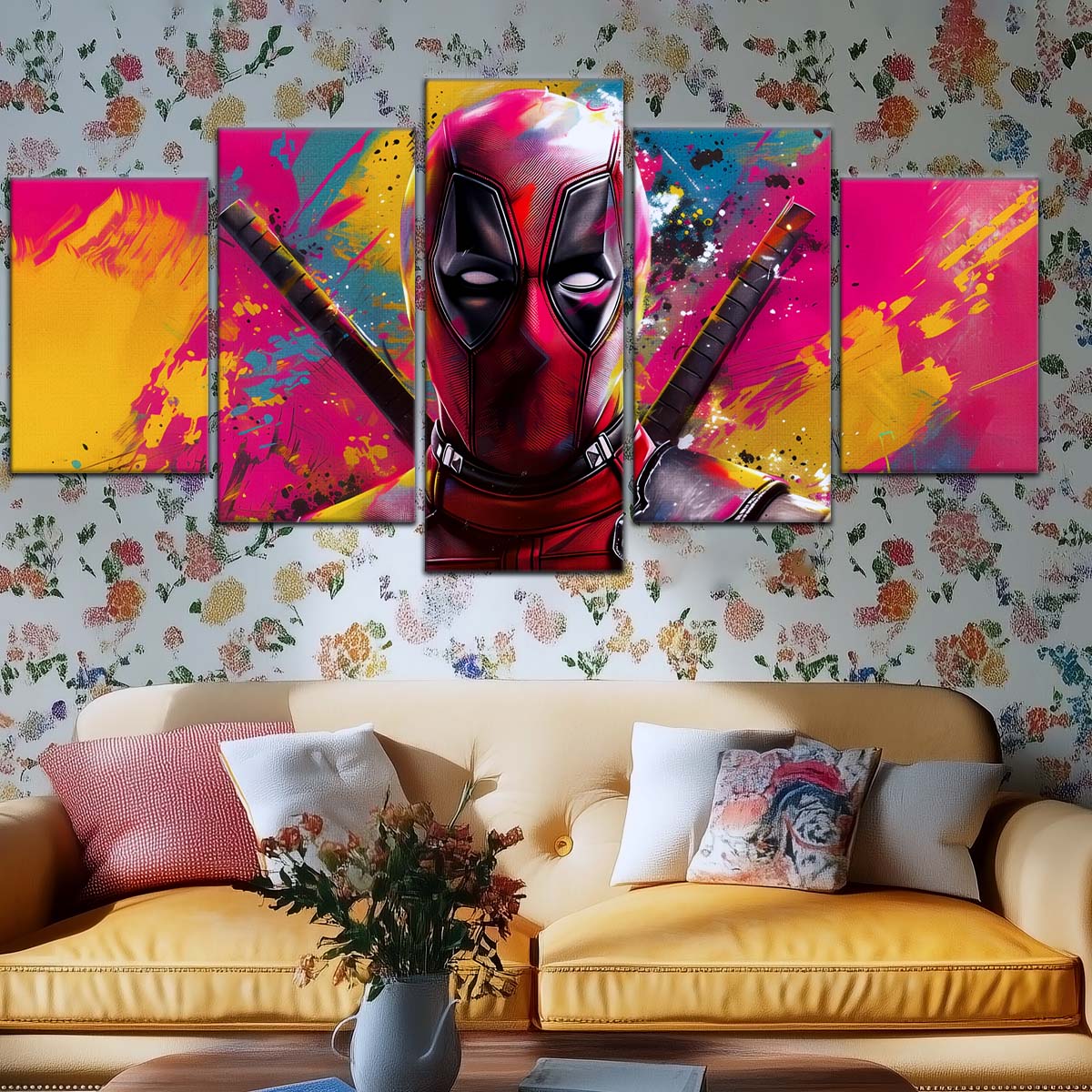 DC Wall Art - DCEU5033 - Deadpool - DC Extended Universe Poster - DC Extended Universe Canvas